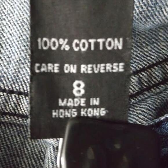 Vintage  NYJeans New York & Company Striped High Rise Bootcut Jeans Sz 8 - Picture 5 of 8